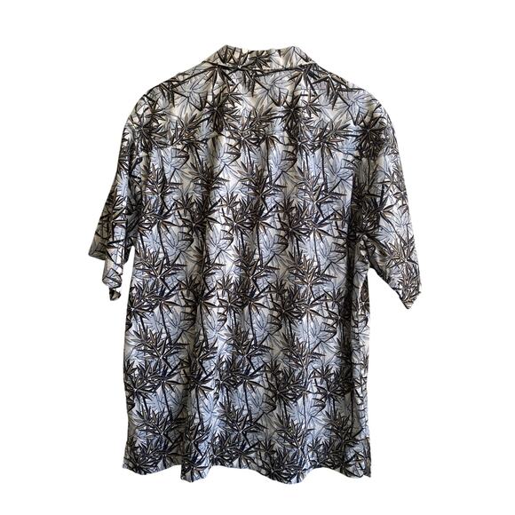 Daniel Cremieux Mens Hawaiin Bamboo Print Shirt Size L - Picture 3 of 3